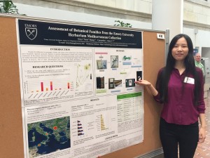 Xena Huang: "Assessment of botanical families from the Emory Herbarium Mediterranean collection"