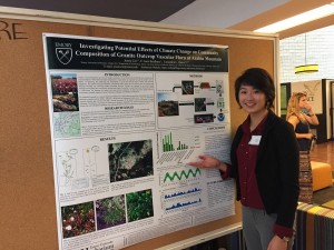 Jessie Cai: "Investigating community composition of granite outcrop vascular flora at Arabia Mtn"